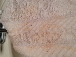 dirty towel