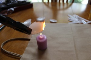 flaming spoon
