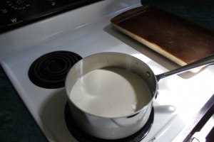boiling dairy