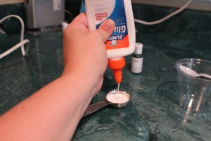 tablespoon of glue