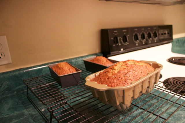 Zucchini Bread and Excuses